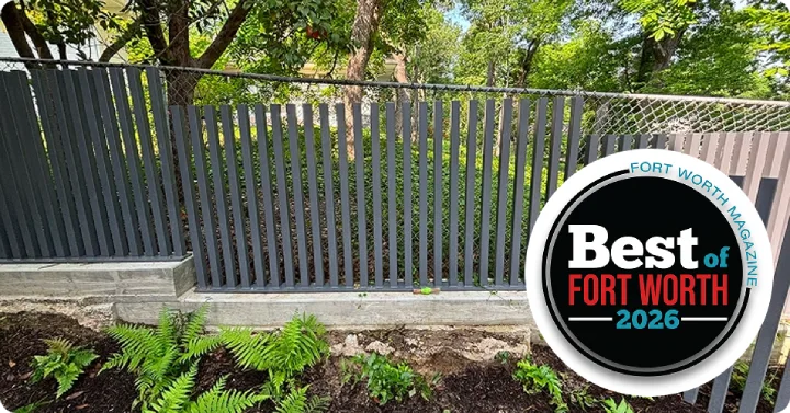 Lambert’s Ironworks Named 2026 Best of Fort Worth Editor Pick for Best Fencing Company in Home & Garden Image Lambert’s Ironworks Named 2026 Best of Fort Worth Editor Pick for Best Fencing Company in Home & Garden Image