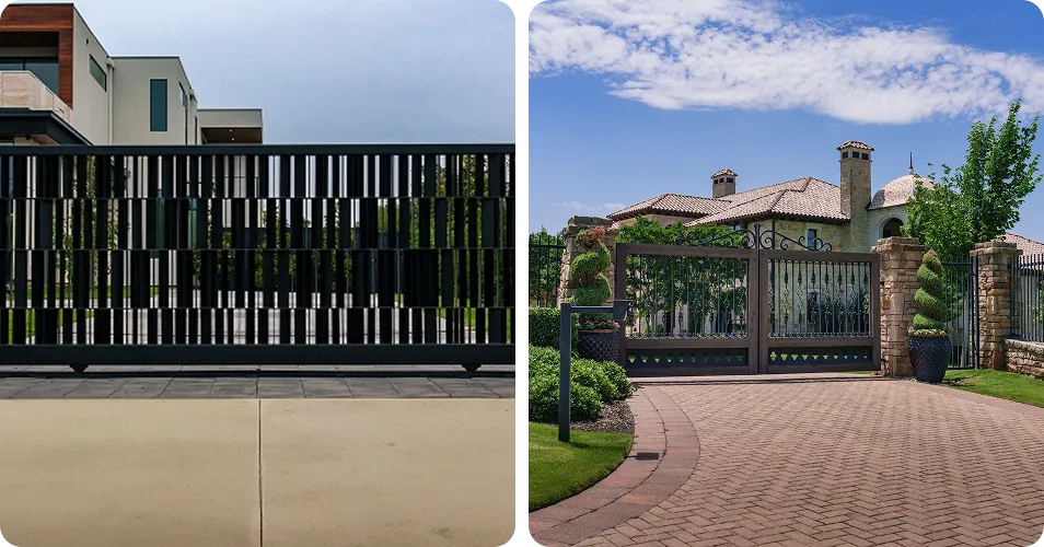 Decide Gate Style and Swing Direction Early img